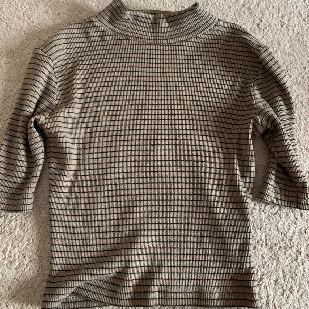 Brandy Melville mock neck crop top